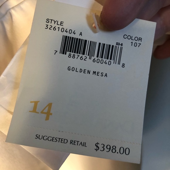 Winter White Silk Suit - Picture 3 of 7